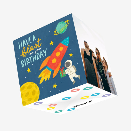 Have A Blast On Your Birthday Confetti-exploding Greetings Card
