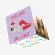 You're Weird And I Like It Funny Dalmatian Confetti-exploding Greetings Card
