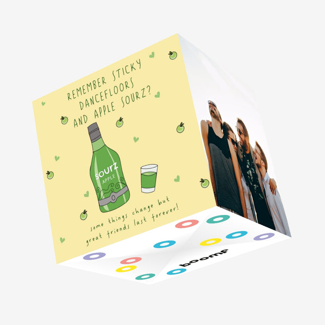 Remember Apple Sourz? Funny Birthday Confetti-exploding Greetings Card