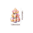 Happy Birthday Stickers Pink
