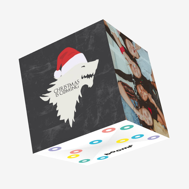 Christmas Is Coming - Funny Game Of Thrones Confetti-exploding Greetings Card
