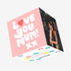 Love You Mum! Kisses Confetti-exploding Greetings Card