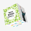 Fresh Kiwi Happy 25th Birthday Brother Confetti-exploding Greetings Card
