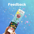 Customer Feedback Cannon Confetti Shooter Card