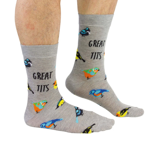 Kenji 4 Pair Pack Crew Socks In Winter Dino Design