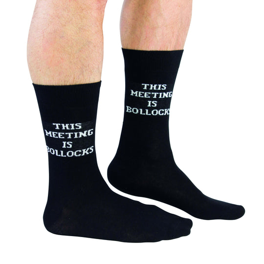 Sock Academy This Meeting is Bollocks Socks