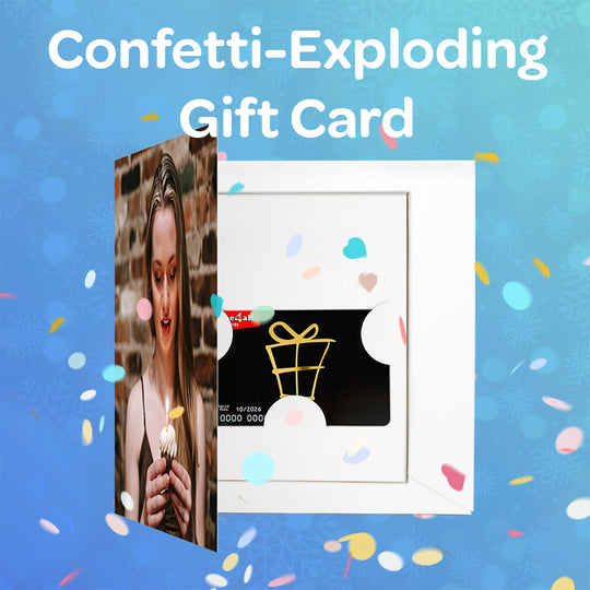 Confetti-Exploding Gift Card