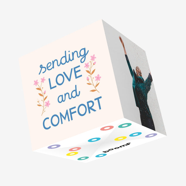Sending Love And Comfort Confetti-exploding Greetings Card