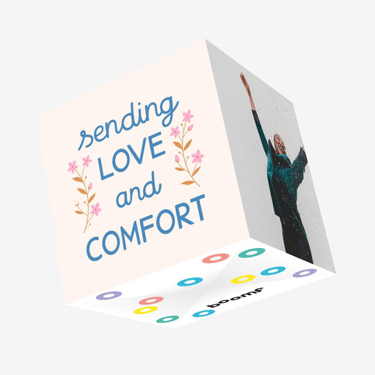 Sending Love And Comfort Confetti-exploding Greetings Card
