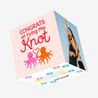 Tying The Knot Octopuses Wedding Confetti-exploding Greetings Card