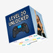Level 20 Unlocked - 20th Birthday For Gamers Confetti-exploding Greetings Card