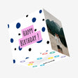 Spotty Birthday Confetti-exploding Greetings Card