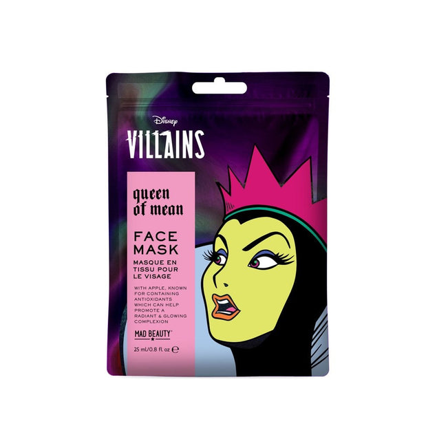 Mad Beauty Disney POP Villains Cosmetic Sheet Mask Collection
