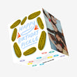 Happy Birthday Pickle Confetti-exploding Greetings Card