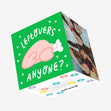 Leftovers Anyone? Funny Christmas Confetti-exploding Greetings Card