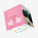 Congrats You Love Birds Pink Confetti-exploding Greetings Card