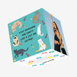 Stay Pawsome And Party Like A Cat Birthday Confetti-exploding Greetings Card
