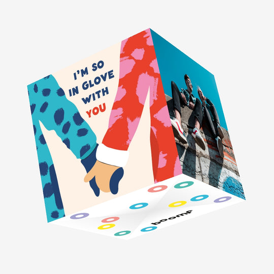 I'm So In Glove With You Confetti-exploding Greetings Card