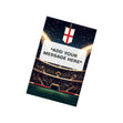 England Football World Cup Cannon Confetti Shooter Card