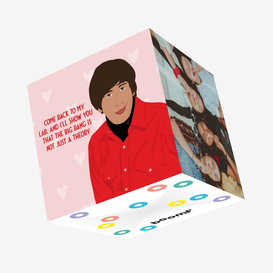 Big Bang Is Not Just A Theory Confetti-exploding Greetings Card