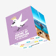 Centre of Attention – Funny Singing Cockatoo Birthday Confetti-exploding Greetings Card