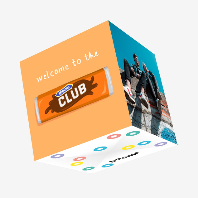 Welcome To The McOldie’s Club Birthday Confetti-exploding Greetings Card