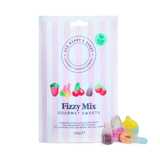 Fizzy Fruit Mix Share Bag Gummies 150g