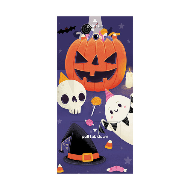 Halloween Birthday Cannon Confetti Shooter Card