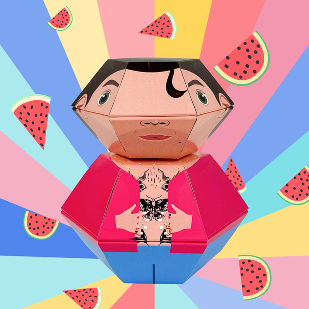 Harry Styles Personalised 3D Pop-up Confetti Wild Card