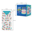 Birthday Cake Non-Personalised 5-Sided Confetti-exploding Greetings Card