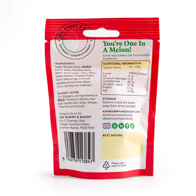 You're One In A Melon! Gummies 50g