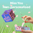 Miss You Non-Personalised 5-Sided Confetti-exploding Greetings Card