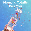 Mom Flowers Cannon Confetti Shooter Card