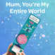 Mum, You're My Entire World Cannon Confetti Shooter Card