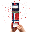Norway Football World Cup Cannon Confetti Shooter Card