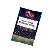 Norway Football World Cup Cannon Confetti Shooter Card