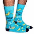 Bananas For You Single Pair Socks