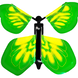 Green Yellow Butterfly