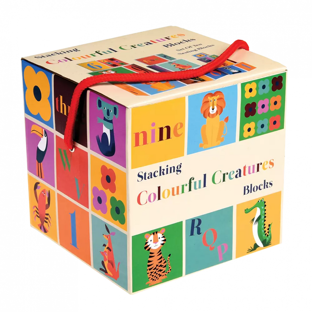 Colourful Creatures Stacking Blocks & Animal Friends Memory cards