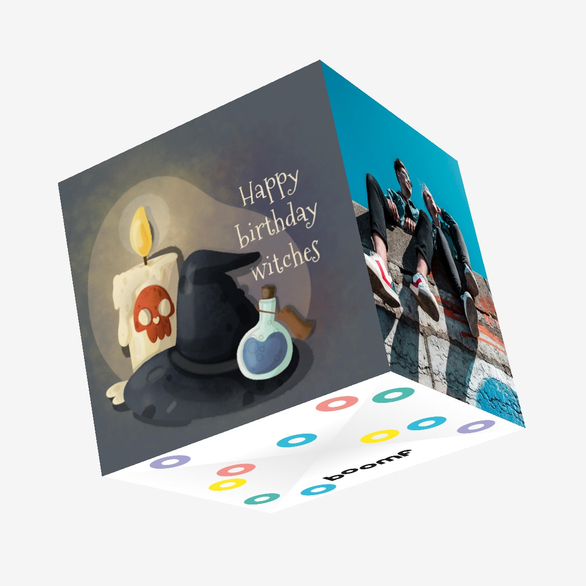 Witch Hat Happy Birthday Witches Confetti-exploding Greetings Card – Boomf