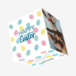 Easter Eggs Confetti-exploding Greetings Card