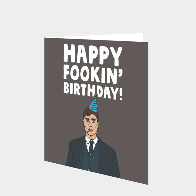 Peaky Blinders Birthday Card
