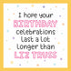 Last Longer Than Liz Truss Birthday Card