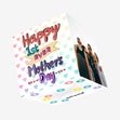 Happy First Ever Mother's Day Colorful Confetti-exploding Greetings Card