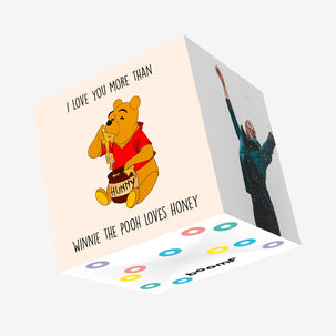 Winnie The Pooh Confetti-exploding Greetings Card
