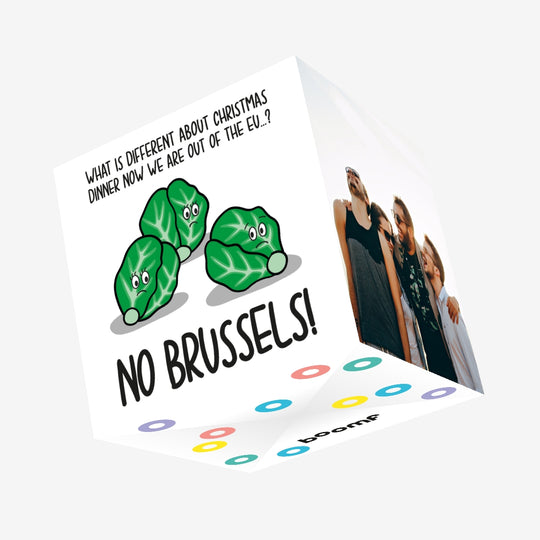 No Brussels Confetti-exploding Greetings Card