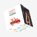 Red Truck Cousin 30th Birthday Confetti-exploding Greetings Card