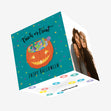 Trick Or Treat Enjoy Halloween Confetti-exploding Greetings Card