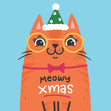 Meowy Christmas - Ginger cat - 1