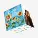 Sunflowers On A Blue Background Happy Birthday Confetti-exploding Greetings Card